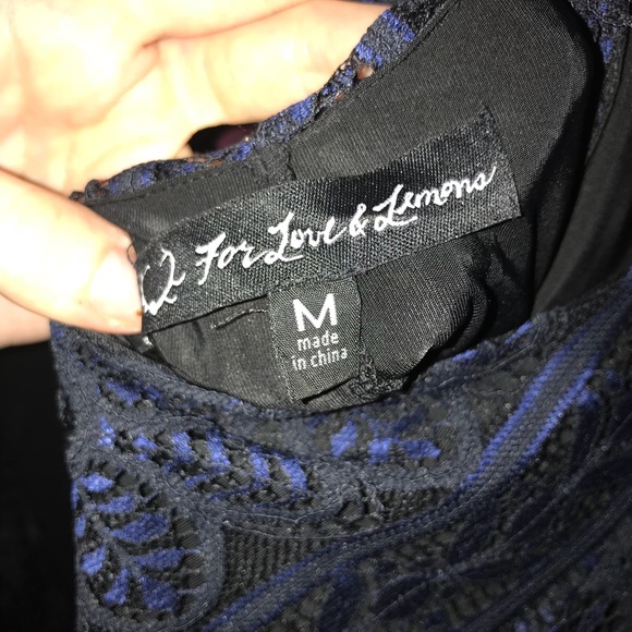 For love & lemons lyla lace dress medium - Picture 6 of 8